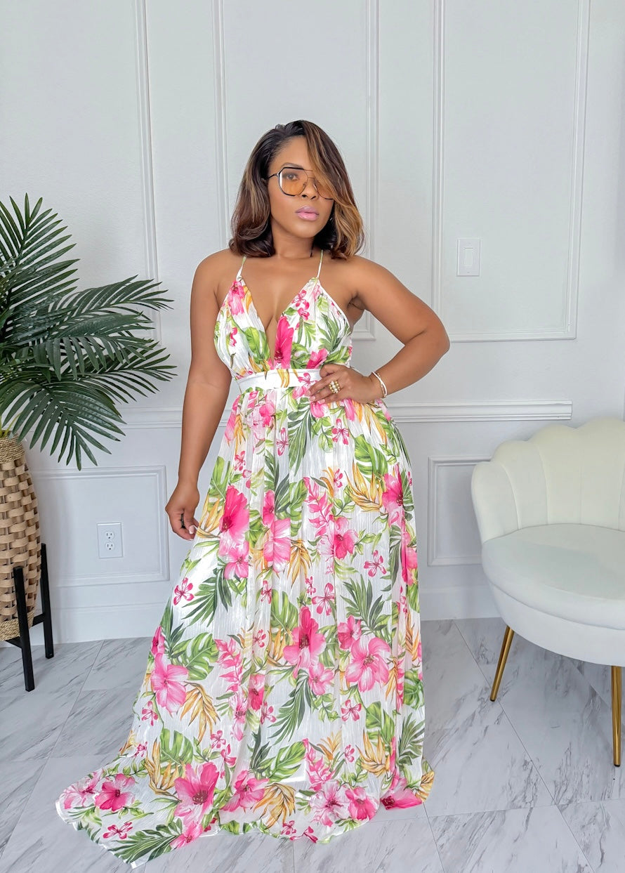 THE TROPICAL MAXI DRESS
