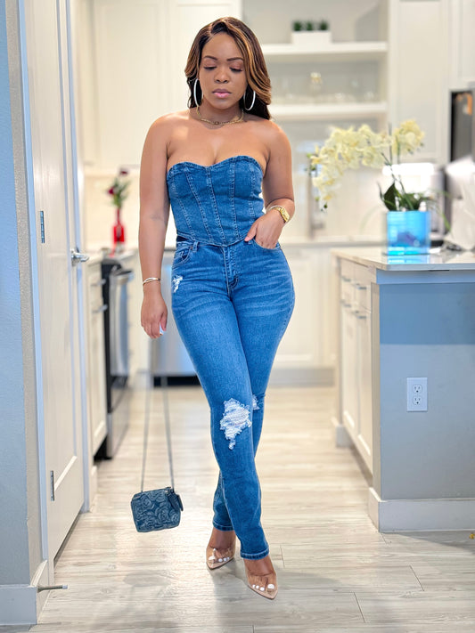 CANDY HIGH WAISTED JEANS