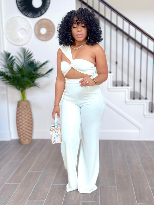 HIGH WAISTED WIDE LEG PANT