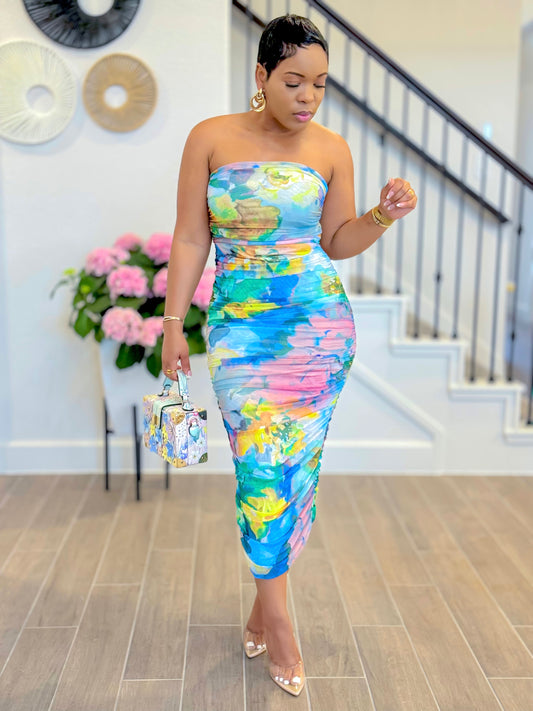 CLOUDE 9 MAXI DRESS