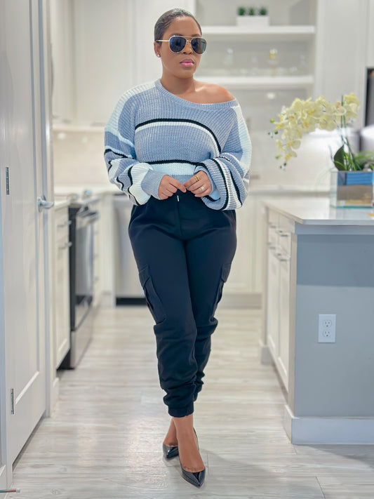 Hight Waisted Cargo jogger