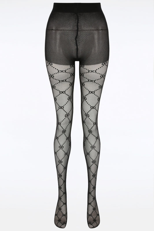 Pattern Stocking Tights