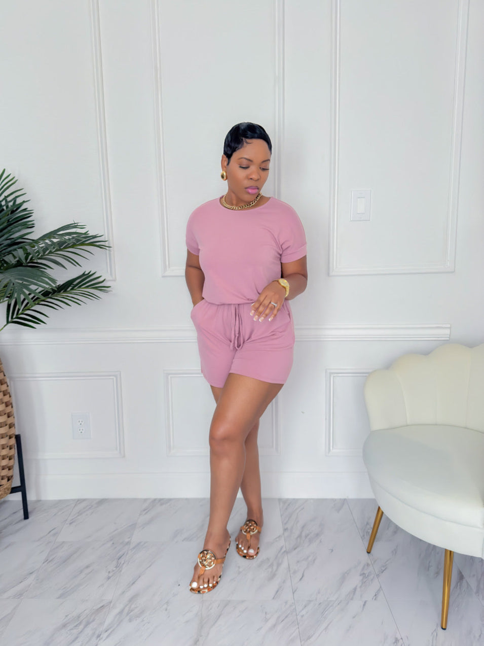 Relax fit romper