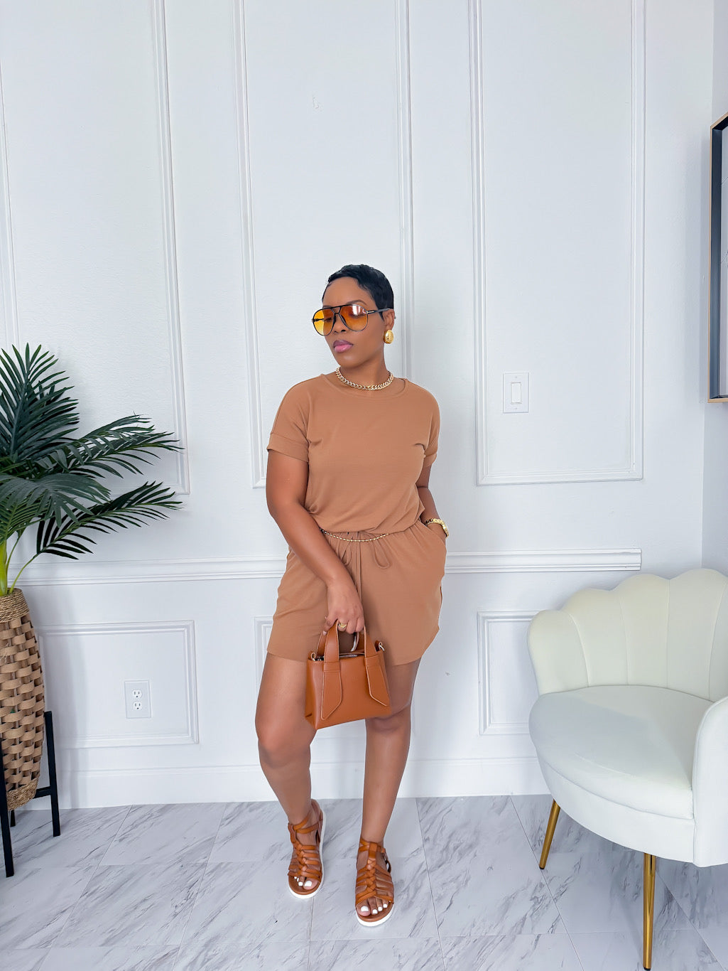 Relax fit romper