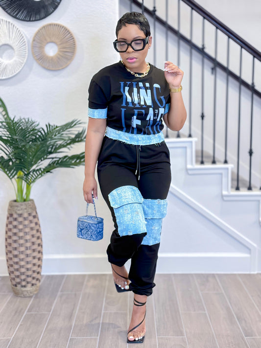 Front Pocket Style Lounged jogger
