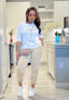 Miss London Spring/Summer Lux T-Shirt Lounged jogger set