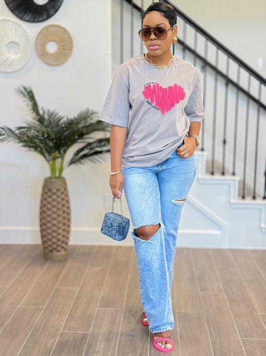 Lucky Heart 3D T-Shirt