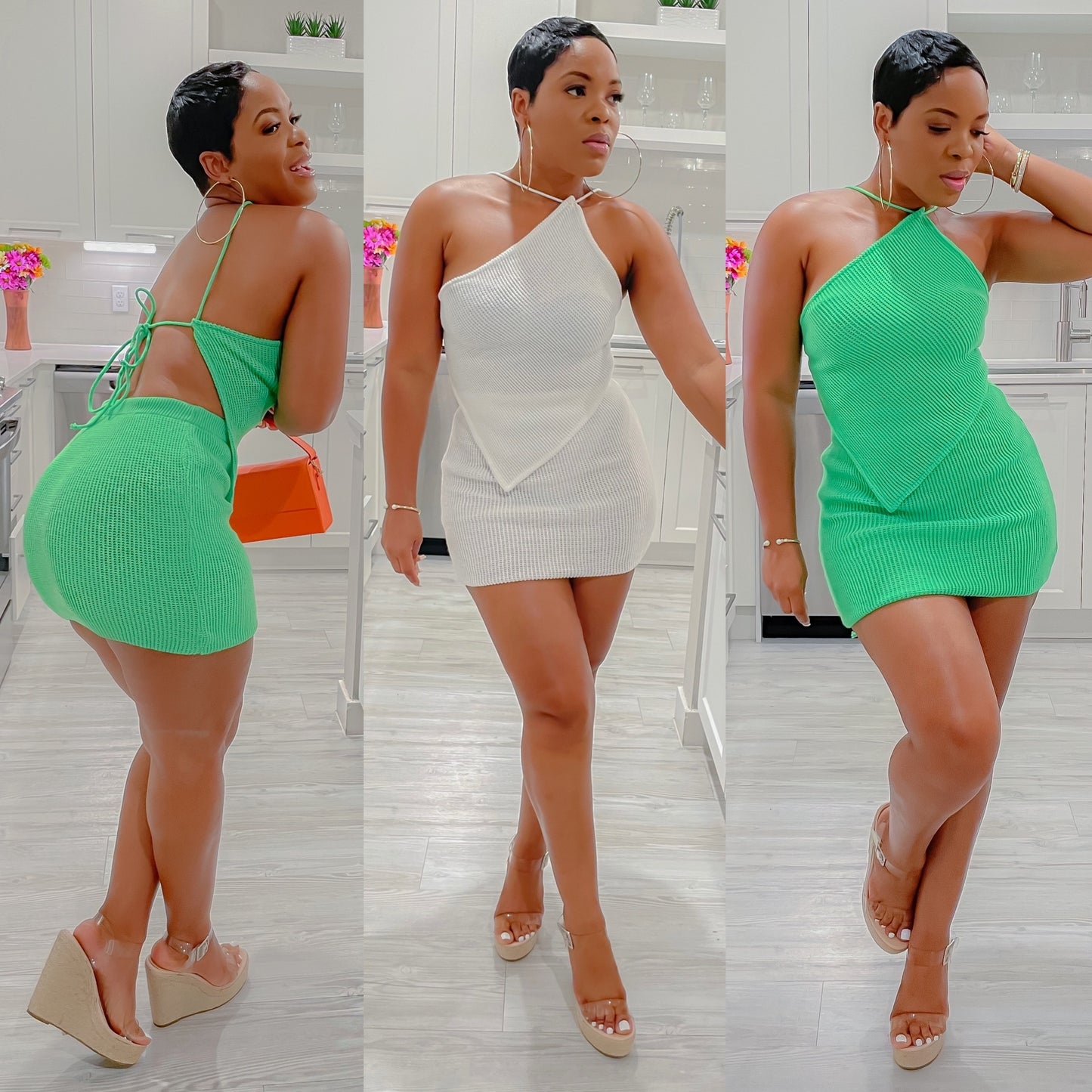 HOT GYAL SKIRT SET