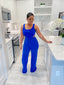 BOUGIE (WIDE LEGGED) PANTS ROYAL BLUE