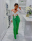 BOUGIE (WIDE LEGGED) PANTS GREEN