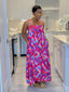 HI-LOW SPRING MAXI DRESS